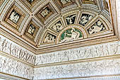 Mantova, Palazzo Te - Camera degli Stucchi. Lunetta della parete Ovest raffigurante Marte.
